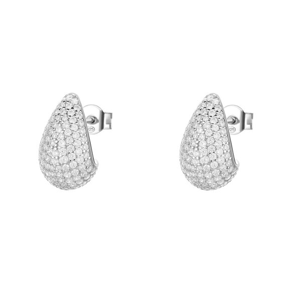 Orecchini Brosway Donna FANCY INFINITE WHITE in Argento Cubic Zirconia FIW125 - FIW125